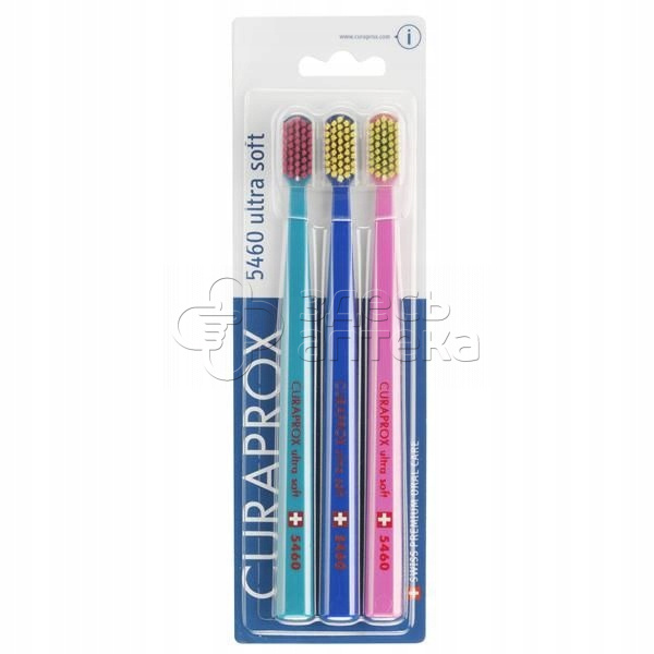 Зубная щетка Курапрокс CS 5460/3 ultrasoft d 0.10мм N3 #1