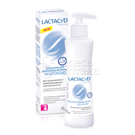 Средство динтимной гигиены Лактацид Фарма увлаж 250мл 571₽