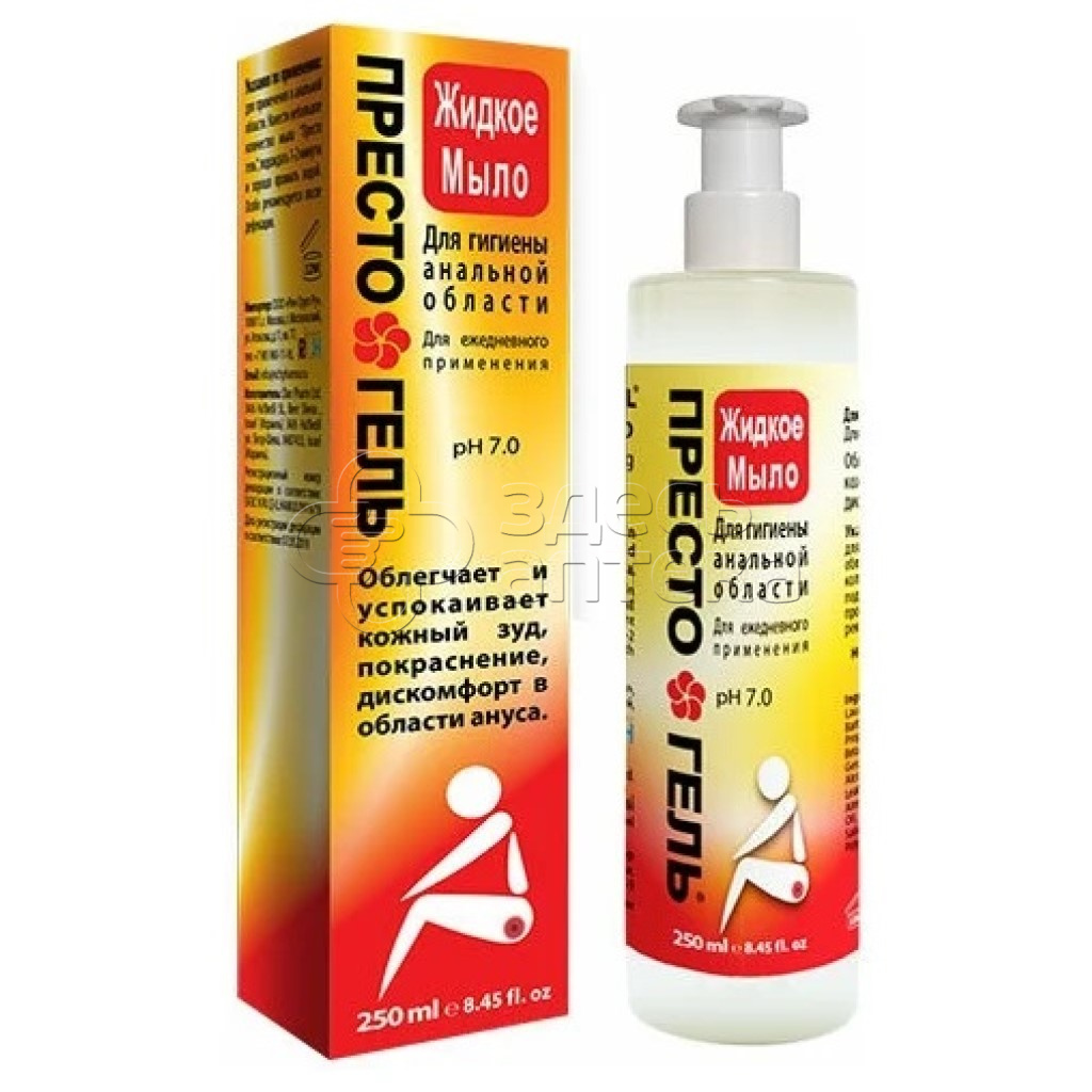 Престогель мыло жидкое 250мл 892₽