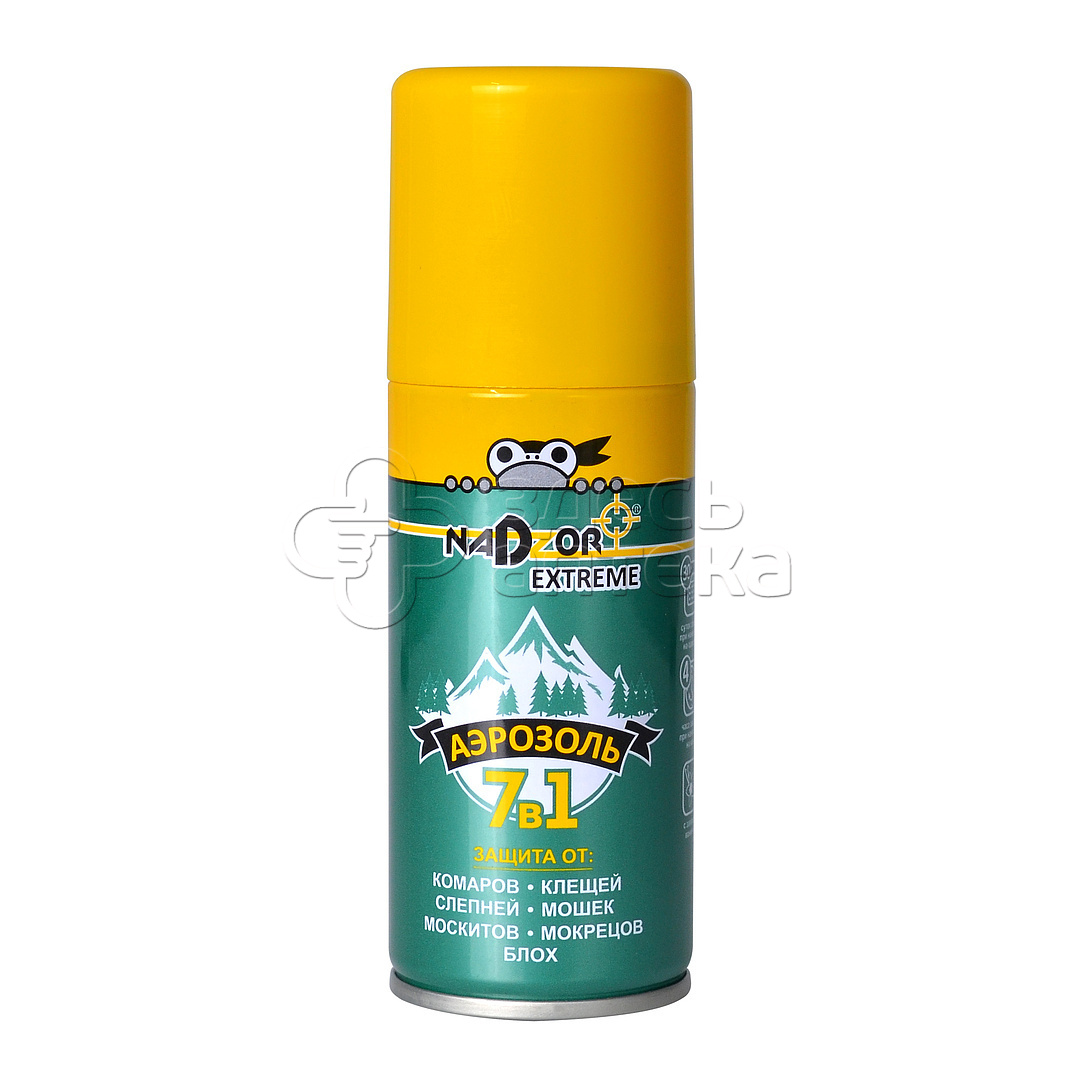 Аэрозоль quotExtreme 7в1 quot от клещей комаров слепней мошек флакон 100 мл 249₽