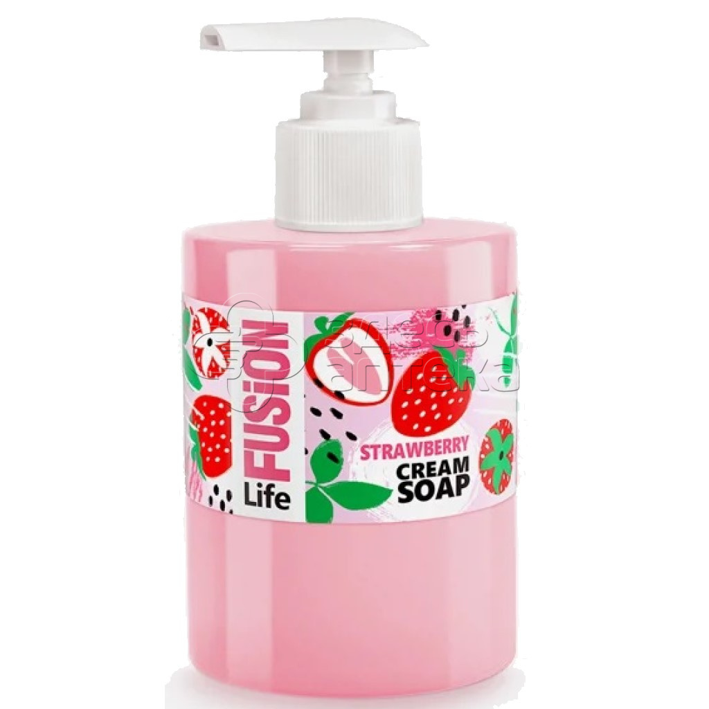 Крем-мыло Life Fusion Садовая клубника 300 мл 275₽
