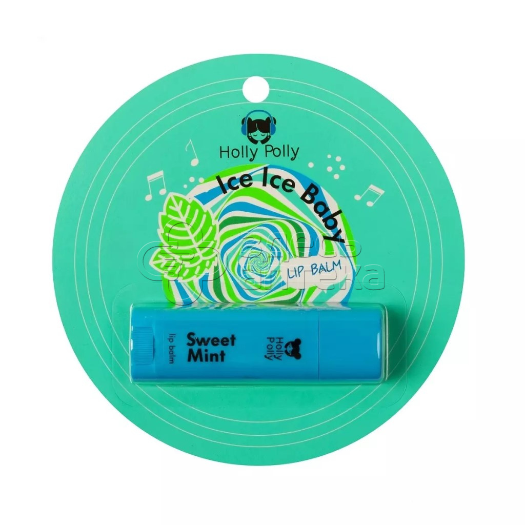 Холли Полли Бальзам для губ Ice Ice Baby Сладкая Мята 48г 157₽