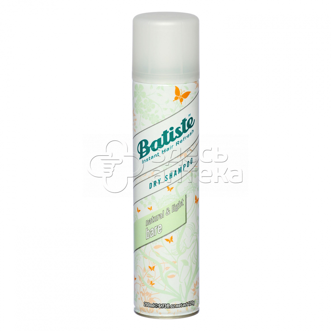 Батист Batiste Bare шампунь сухой 200мл 645₽