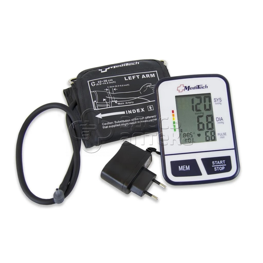 Тонометр автоматический MediTech МТ-30 манжета 22-36 см адаптер 2120₽
