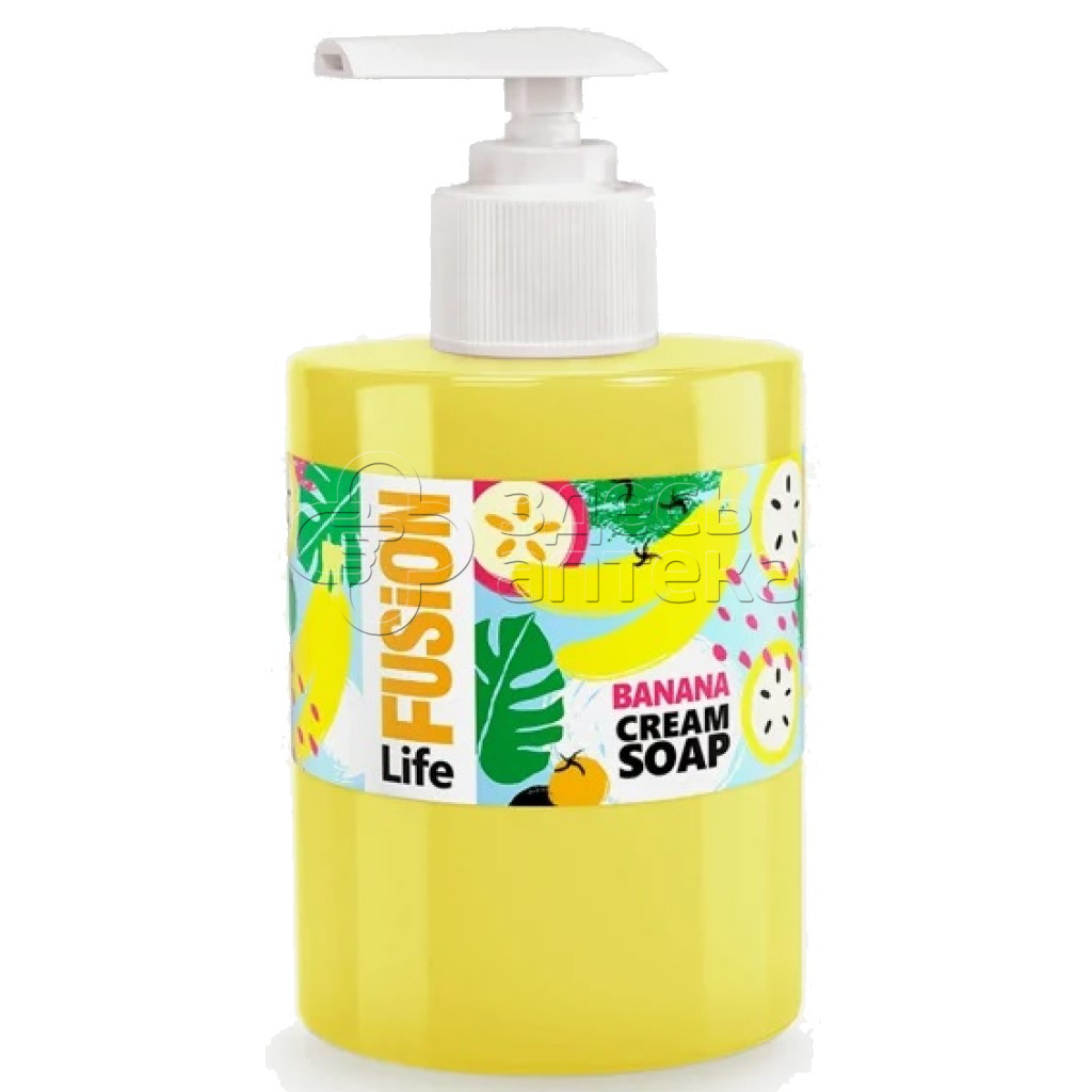 Крем-мыло Life Fusion Тропический банан 300 мл 275₽