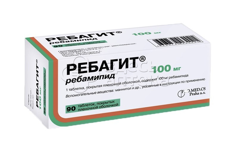 Ребагид аналоги. Ребагит таб. П.П.О. 100мг №90. Ребагит 100мг 90 шт. Ребагит таб ППО 100мг №30. Ребамипид 100 мг.