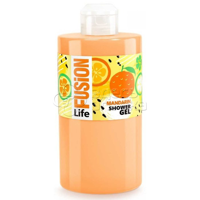 Гель для душа Life Fusion Искрящийся мандарин 460 мл 300₽