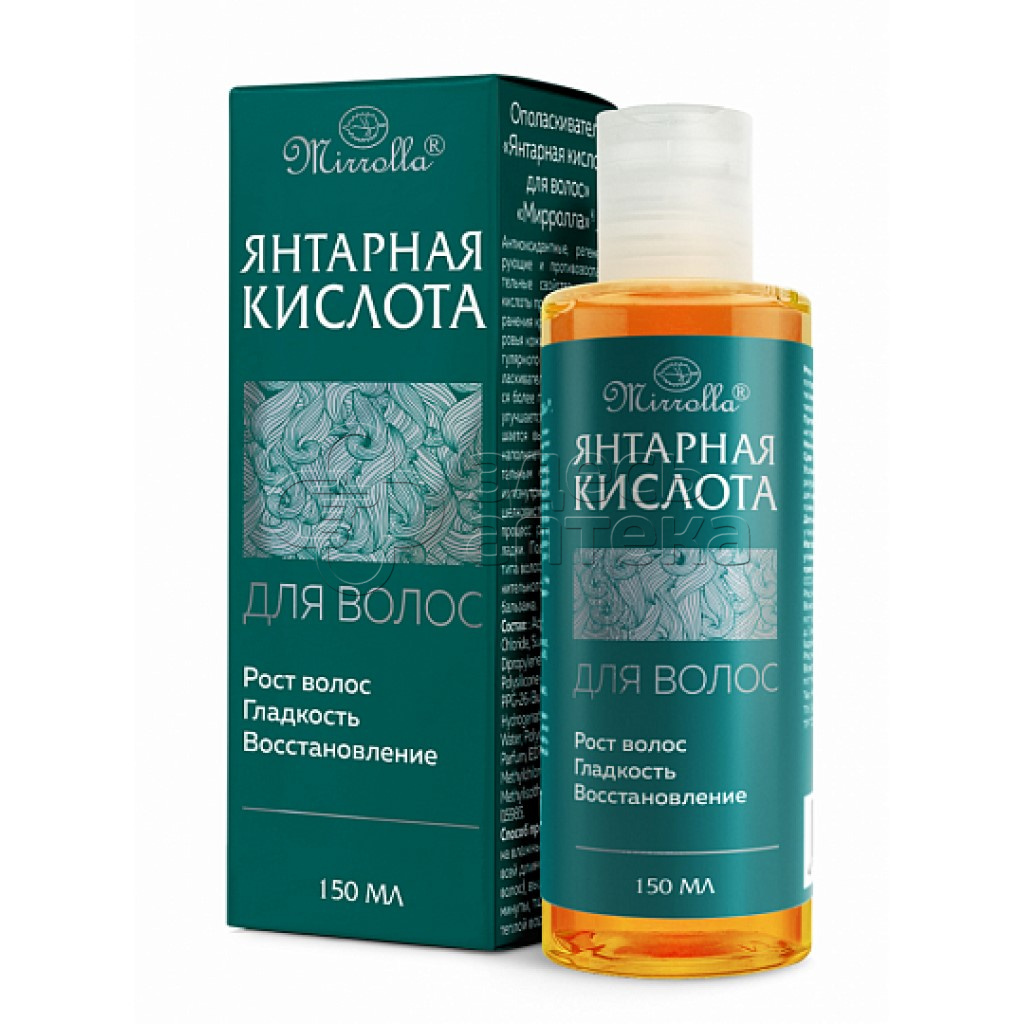 Мирролла Янтарная кислота дволос 150мл 291₽