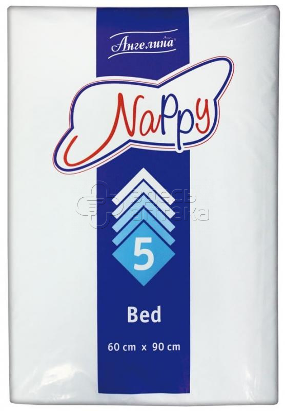 Простыни впитывающие Nappy Ангелина 6090 N5 185₽