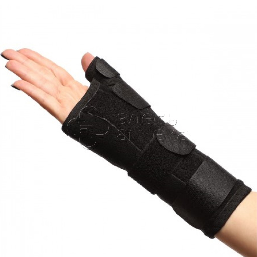 Бандаж на лучезапястный сустав F-206 р универсальный левый КРЕЙТ 1174₽