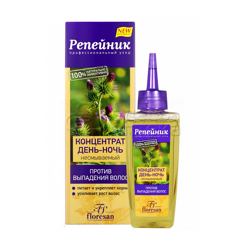 Флоресан концентрат дволос репейник несмываемый 100мл 238₽
