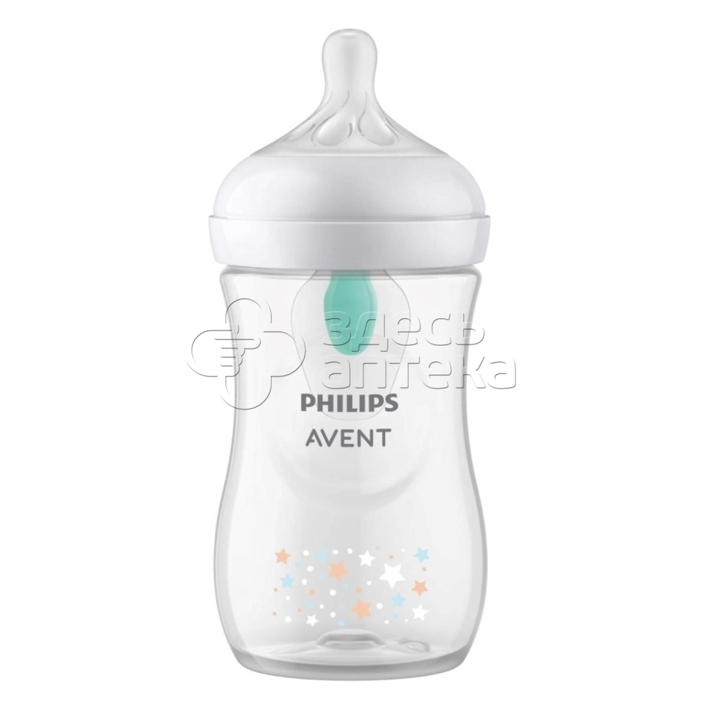 Авент Бутылочка серии Natural 260мл стекло Соска средпоток SCY67382 1 шт 1150₽