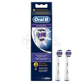 Насадки Oral-b для электрических зубных щеток 3D White EB18 отбеливающие 2 шт