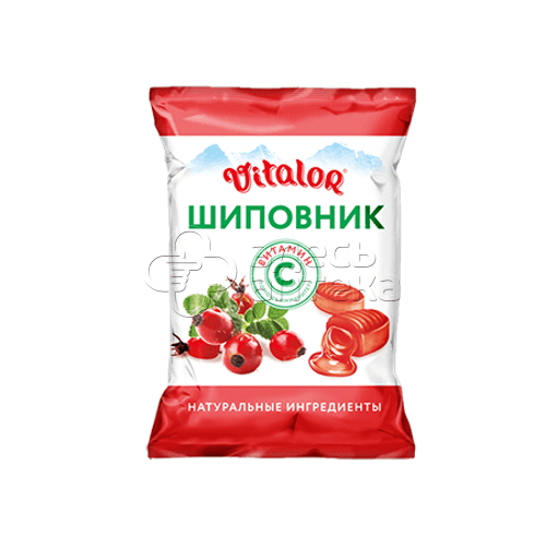 Виталор Шиповник леденцовая карамель с витамином С 60г 151₽