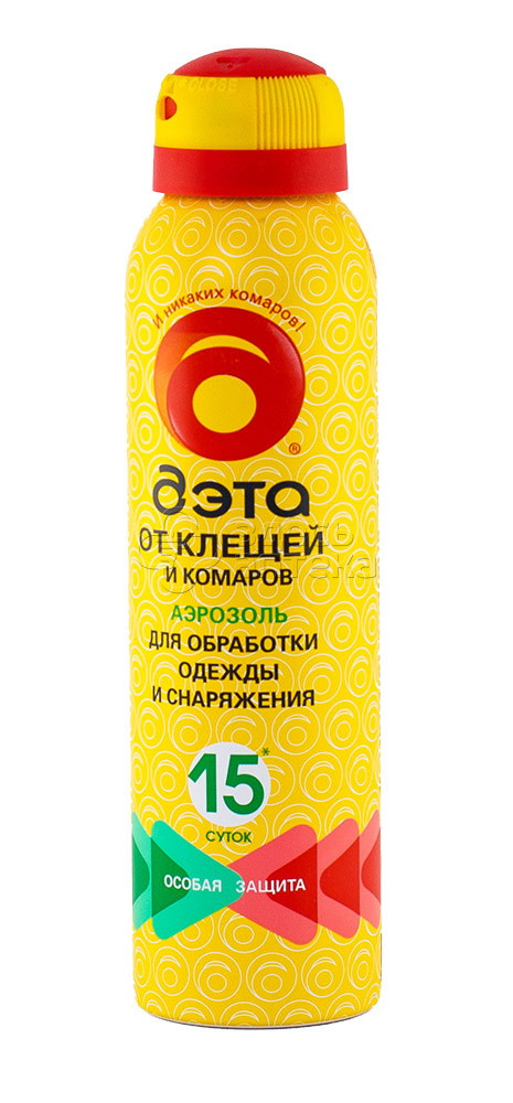 Средство репеллентное Дэта аэрозоль от клещей и комаров 150мл
