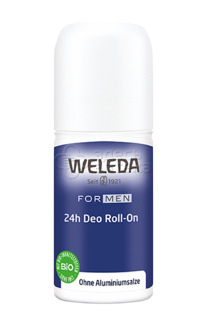 Weleda Man мужской дезодорант 24 часа roll-on флакон 50 мл 1025₽