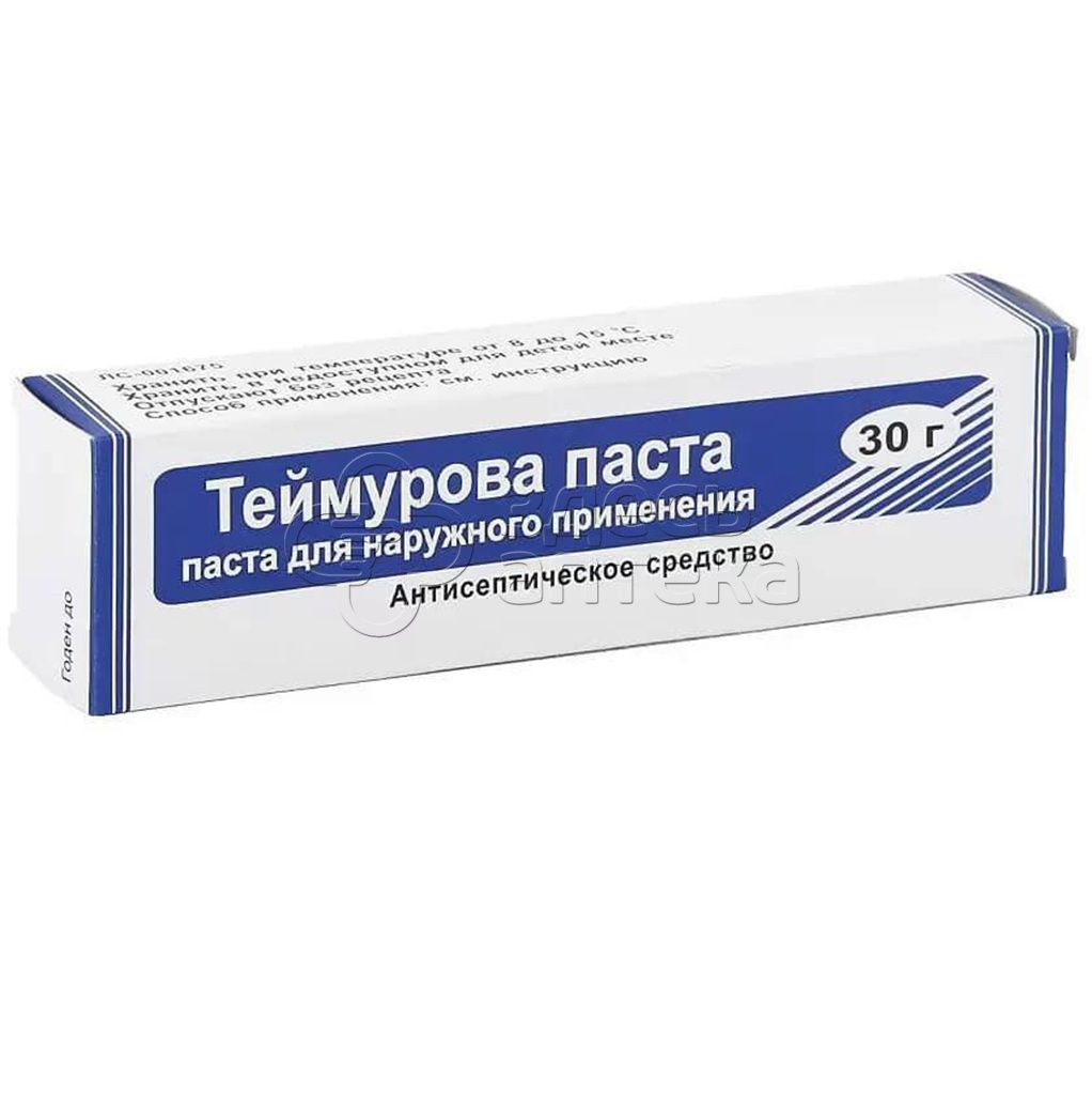 Теймурова паста для наружного применения туба, 30г