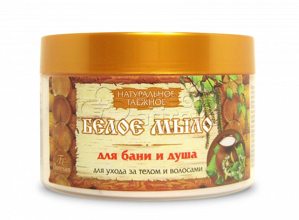 Флоресан мыло белое для бани и душа 450г 305₽