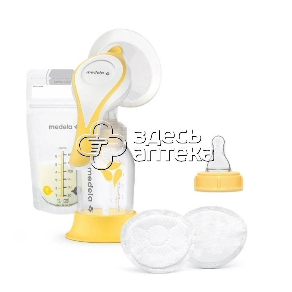 Медела молокоотсос ручной Harmony комплектация Flex Essentials Pack с принадлежностями 4188₽