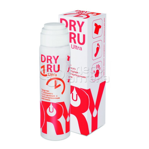 Средство от потовыделения ДрайРУ ультра 50мл 656₽
