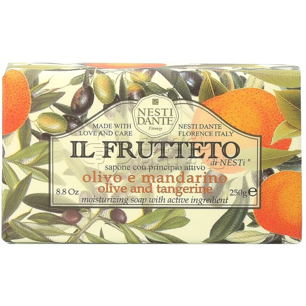 Нести Данте мыло Оливковое масло и мандарин 250г 644₽
