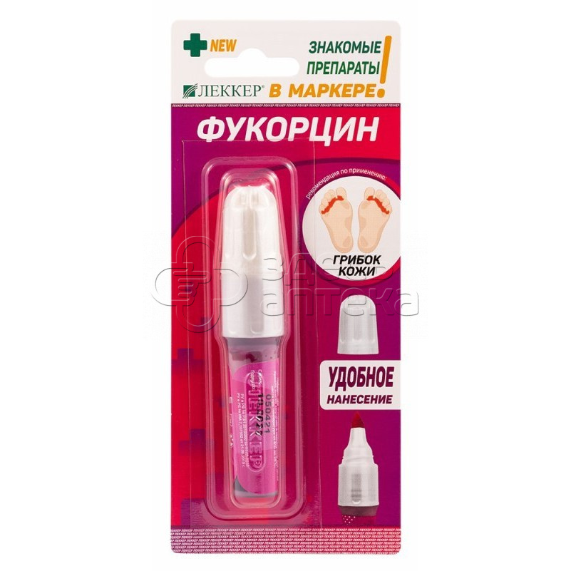 Леккер-УПТС Фукорцин маркер 5 мл 179₽