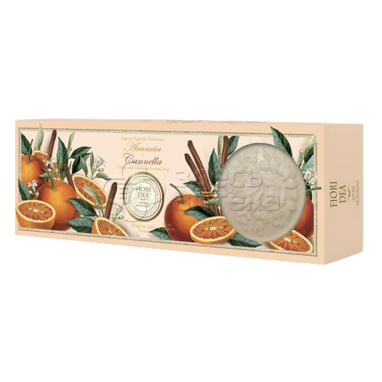 Набор мыло кусковое Фьери Дея Апельсин и Корица 3х125 гр 906₽