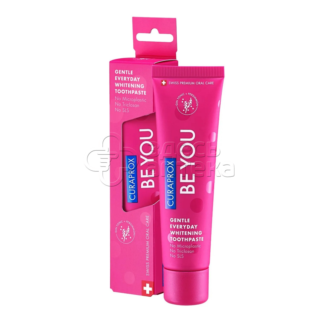 Зубная паста Курапрокс Be You "Любитель конфет" со вкусом арбуза для детей с 3 лет и взрослых туба, 60 мл