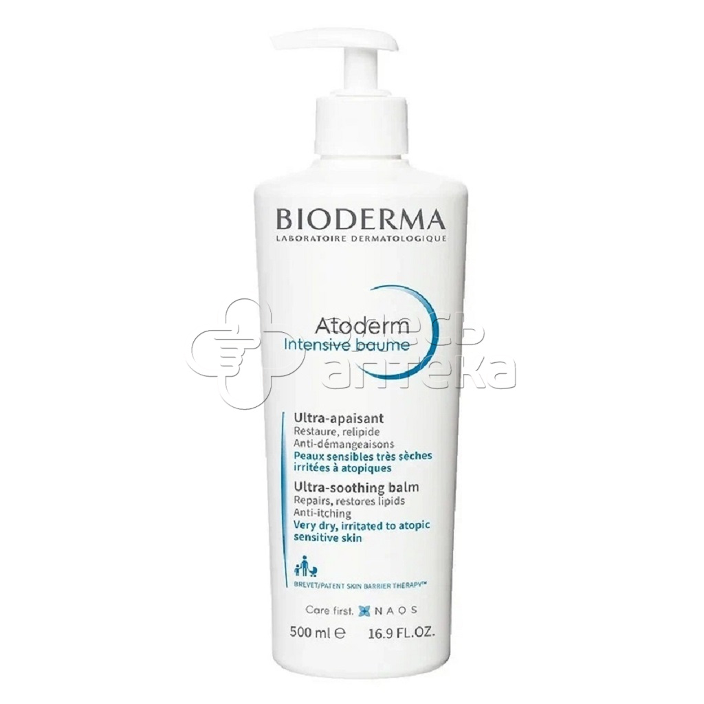 Биодерма Атодерм Бальзам для тела Интенсив, 500 мл