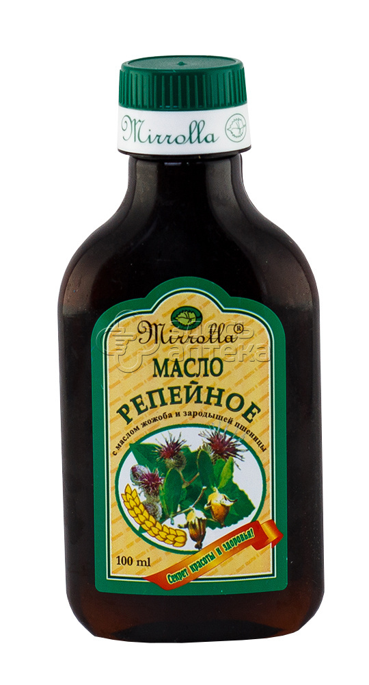 Масло репейное с зародышами пшеницы и жожоба 100мл 188₽