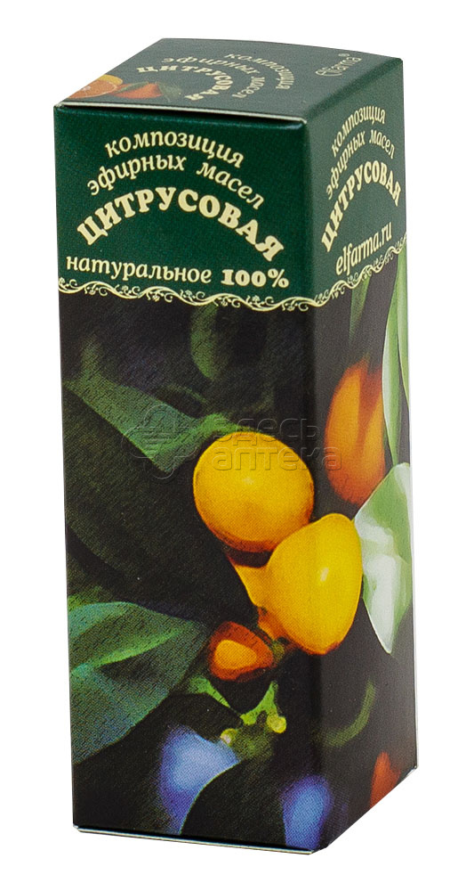 Масло эфирное Цитрусовая композиция 10мл 126₽