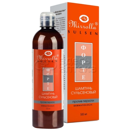 Сульсен форте шампунь 2 против перхоти 500мл 705₽