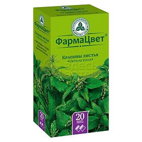 Крапива листья фп 15г N20 159₽