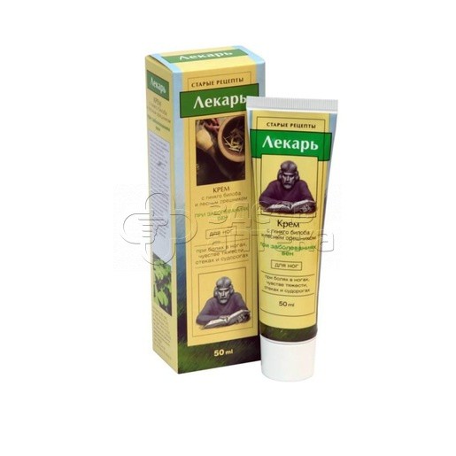 Крем Лекарь двен гинкгоореш дног 50мл 262₽