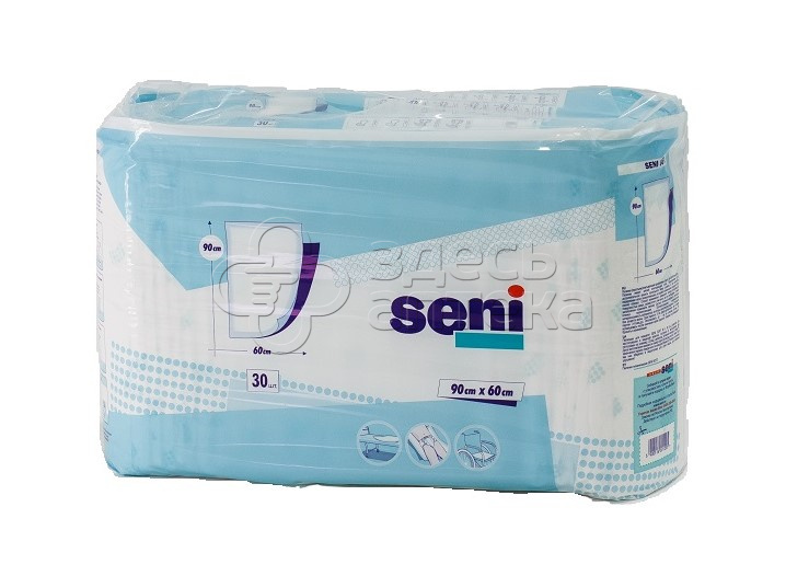 Пеленка впитывающая Seni Soft 60х90см N30 1920₽