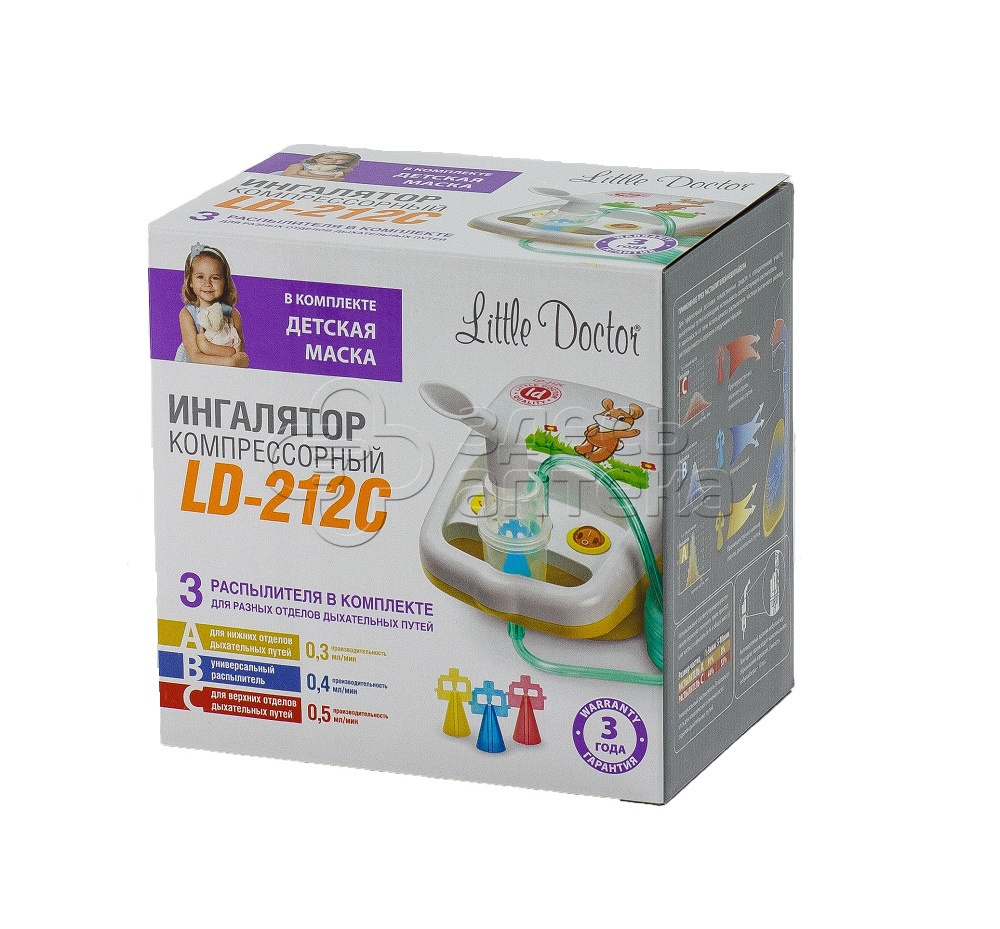 Небулайзер Литтл Доктор LD-212C 3697₽