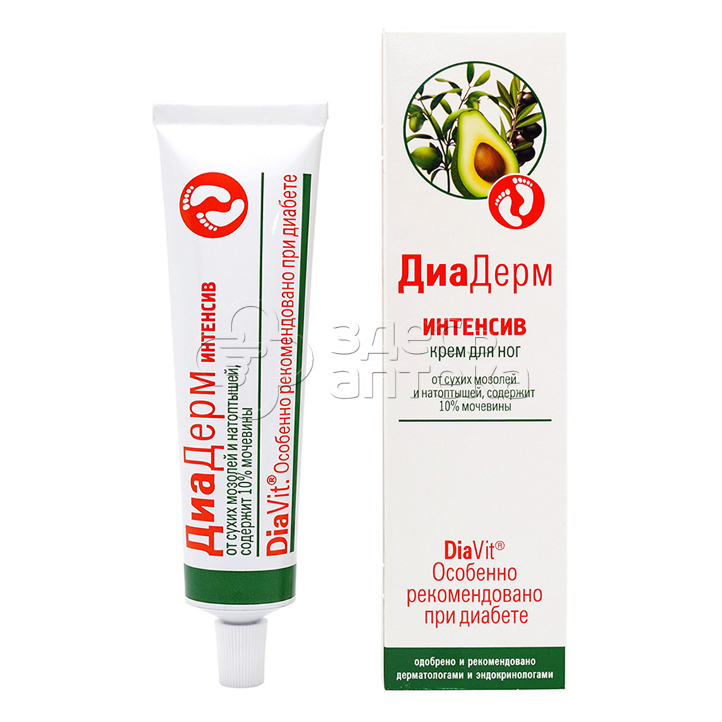 Крем для ног Диадерм Интенсив 75мл 349₽