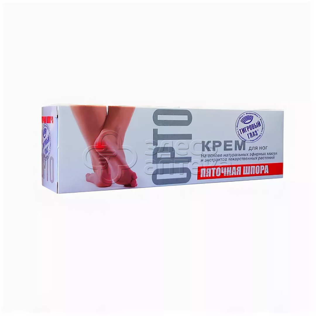Крем для ног Тигровый глаз орто пяточ шпора 75мл 366₽