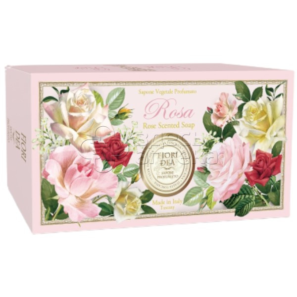 Мыло Фьери Дея Роза 2х125г картонная коробка 875₽