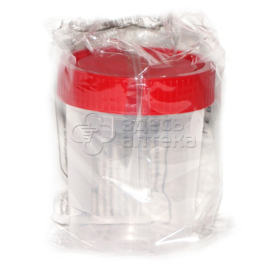 Контейнер для сбора/хранения/транспортировки биоматериалов стерильный 120 мл