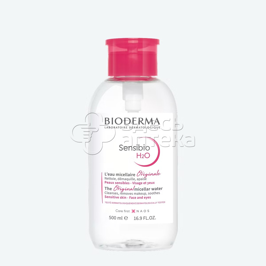 Биодерм Сенсибио Мицеллярная вода для чувствительной кожи склонной к раздражению флакон 500 мл 1797₽