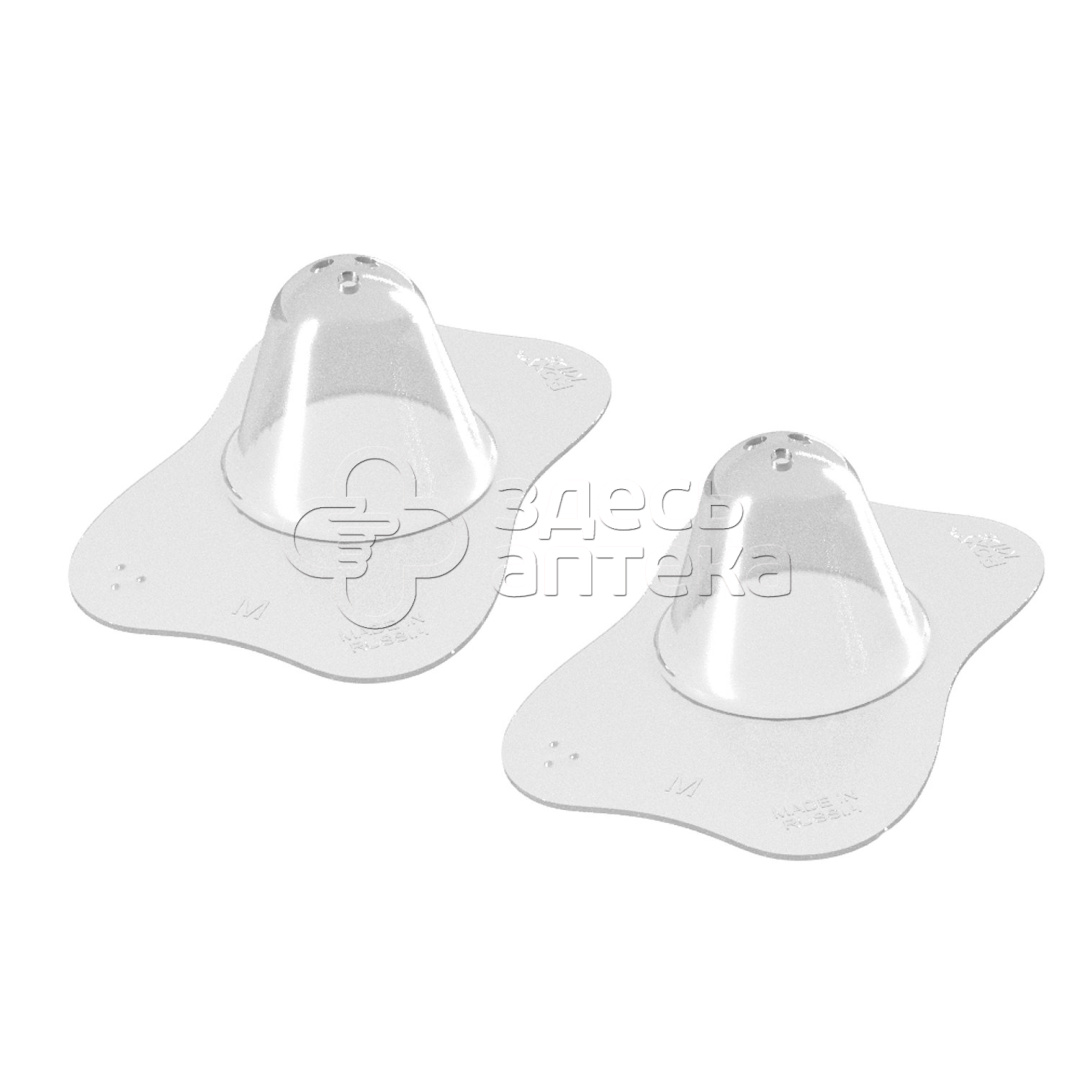 Защитные силиконовые накладки на соски размер SM 392₽
