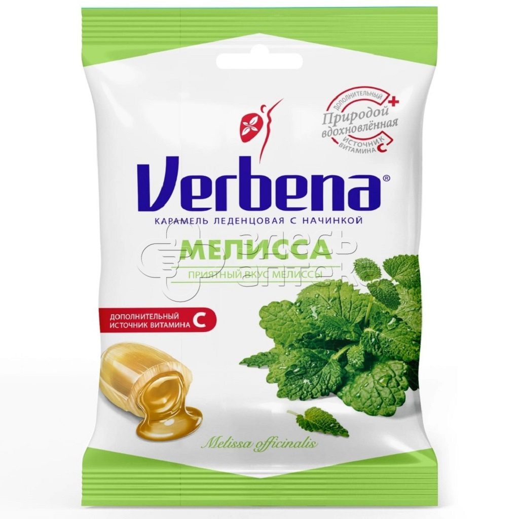 Карамель с начинкой Вербена Мелисса 60 г 295₽