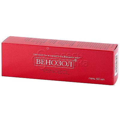 Венозол гель 50мл 411₽